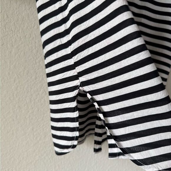 Kate Spade New York Striped Button Down Shirt Dress  Sz S‎ Loungewear Sleep Cozy - Picture 2 of 7